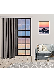 GRİ FON PERDE - ADA GRİ FON PERDE