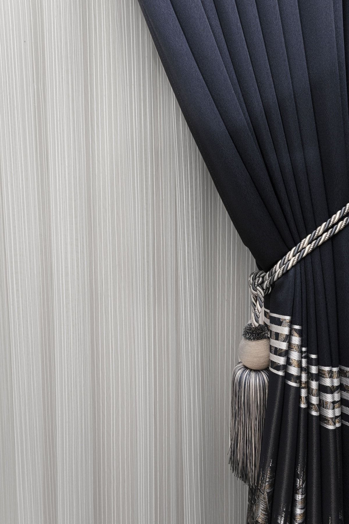 ZİNCİR TÜL PERDE - HALATLI KRUVAZE  TÜL PERDE