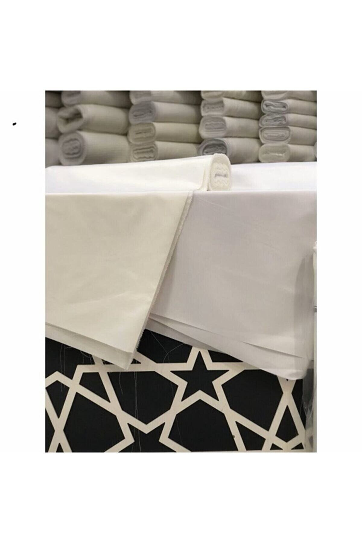 BEYAZ SATEN GÜNEŞLİK PERDE