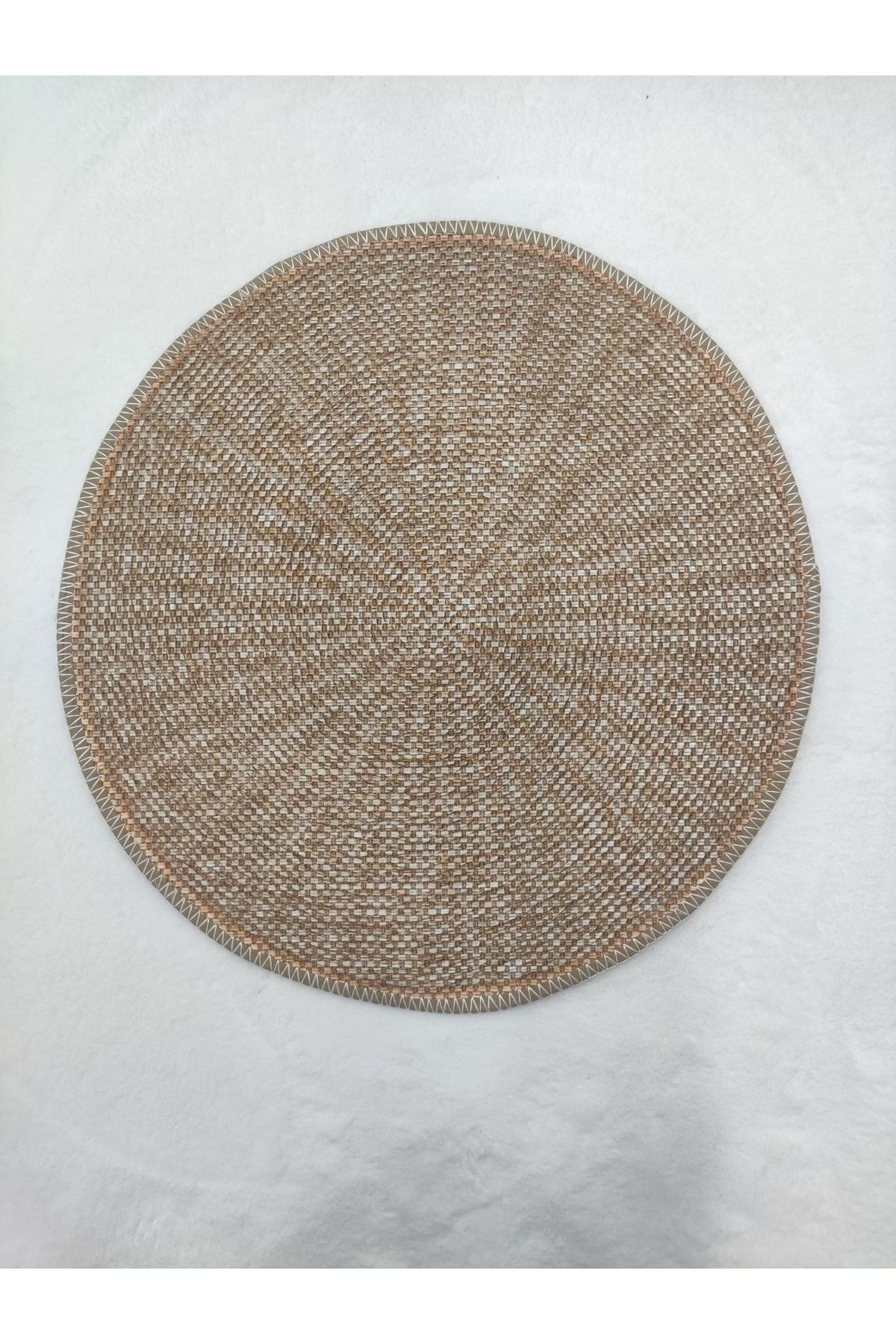 SADE YUVARLAK JÜT KİLİM HALI